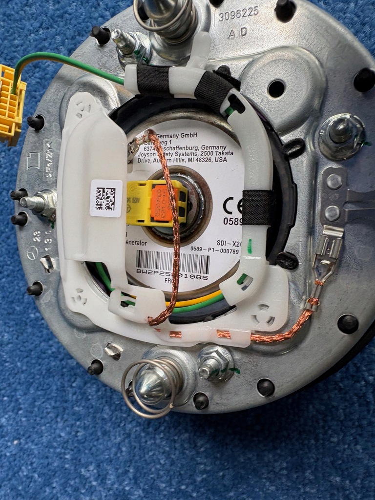 фото №10, Mercedes b klasa w247 eqb w243 x243 подушка подушка безопасности водителя a0008601400