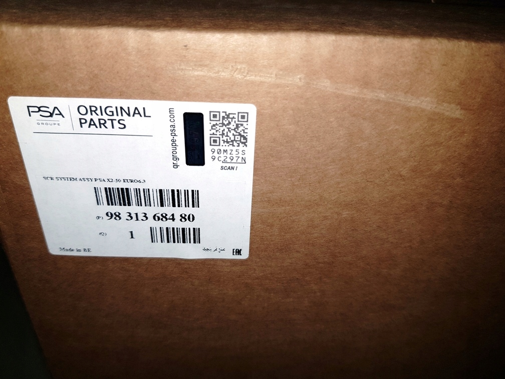 фото №12, Новий оригінальний бак adblue citroen jumper iii p boxer iii 9831368480