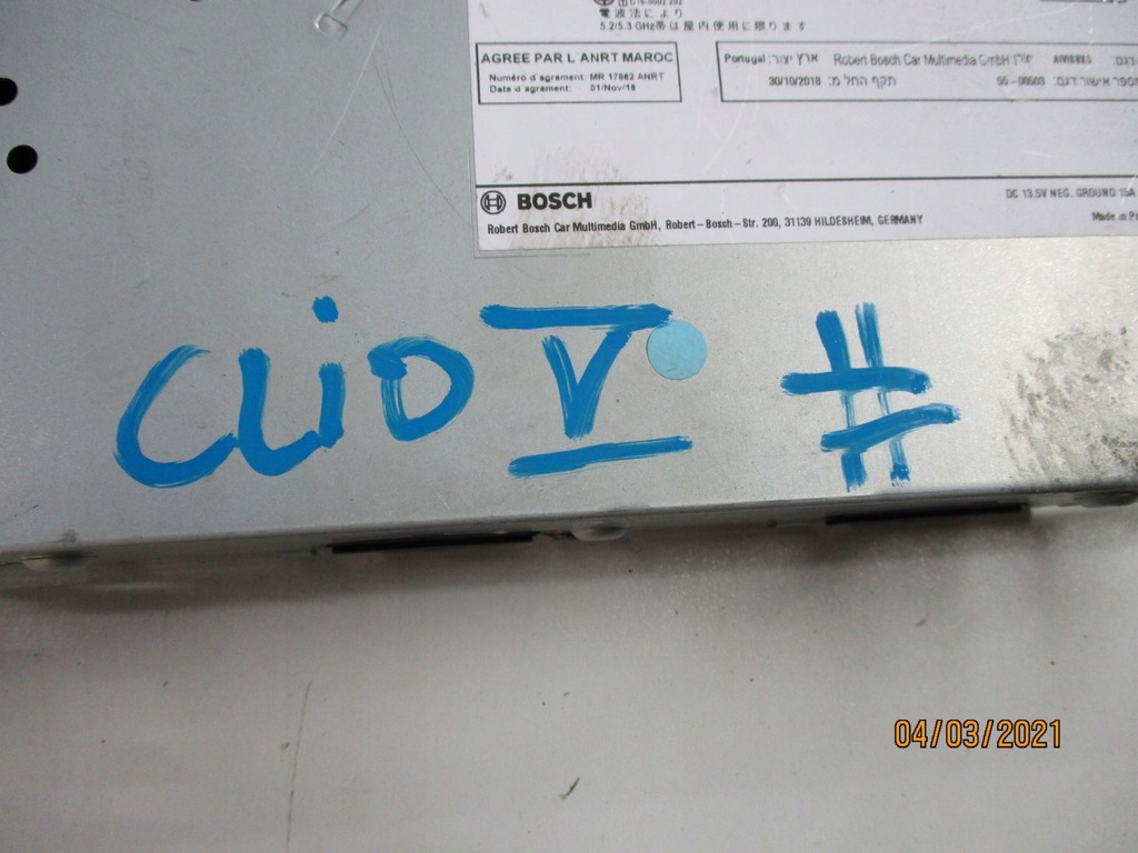 фото №11, Навігація радіо renault captur 259157342r clio v