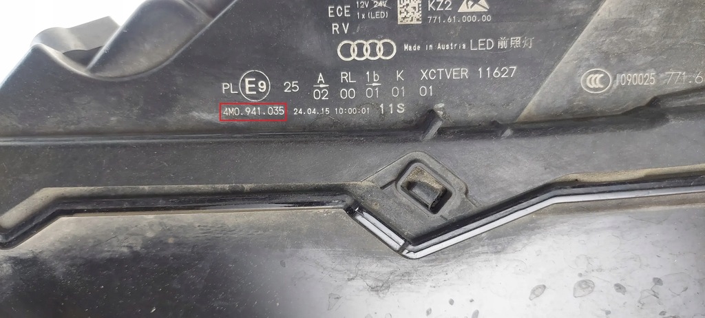 фото №16, Audi q7 4m 2016 лампы передние