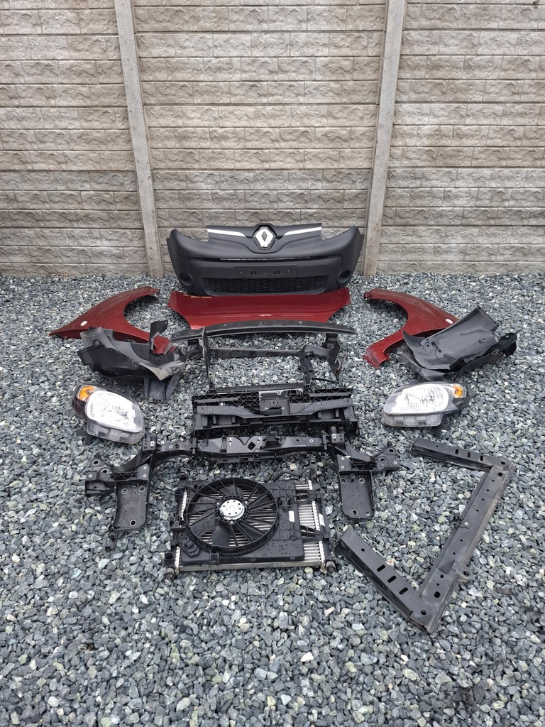 фото №9, Kompletny перед бампер капот renault kangoo ii lift z.e. 2014-2021#7592