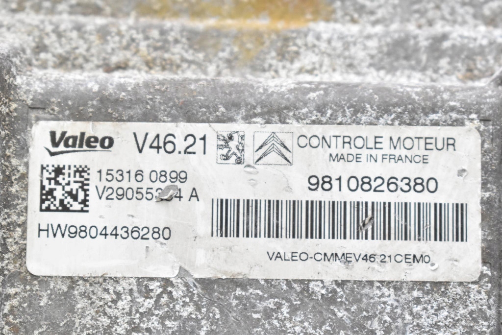 фото №8, Блок управления 9810826380 peugeot 301 2 ii 1.6 vti 115 km 12-