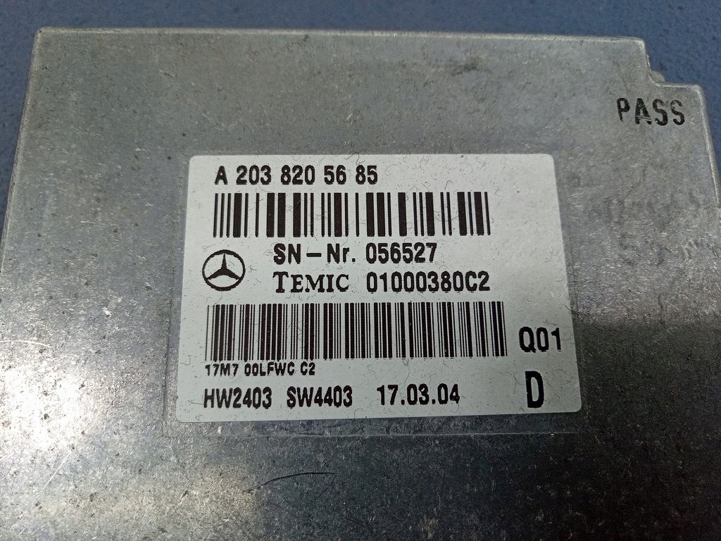 фото №5, Mercedes e w211 модуль голос керування a2038205685