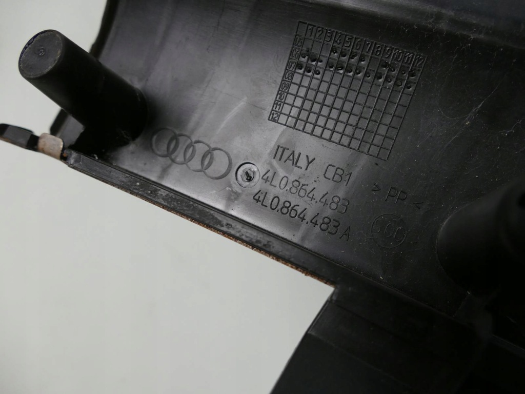 фото №7, Audi q7 4l захист поріг поперечина замка задня молдинг хром