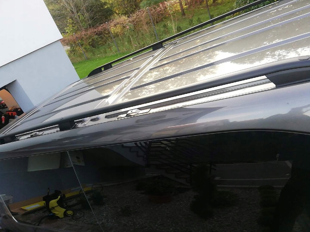 фото №9, Fiat scudo 2022 opel vivaro 2018 l1 рейлинги кровельные багажник чёрные