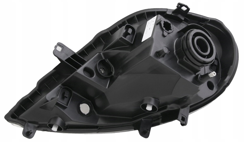фото №14, Фара p h4, электрический, bez двигателя, цвет вкладыш: чёрный, цвет