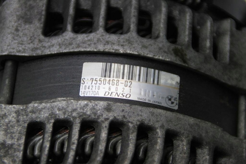 фото №1, Генератор bmw 3 e90 7550468 2.0l бензиновый 2009