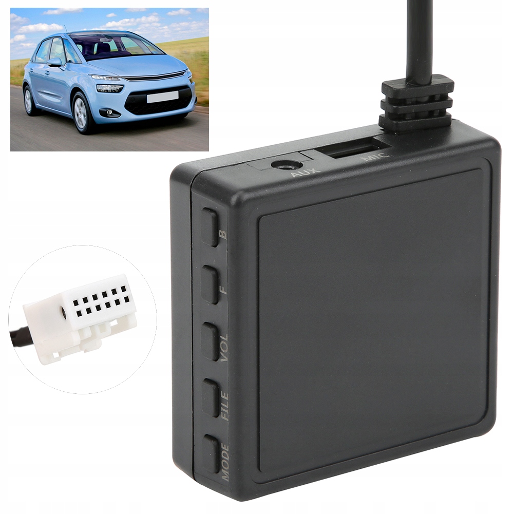 фото №9, 12-контактный модуль bluetooth aux bezprzewodowy микрофон громкоговоритель подходящий