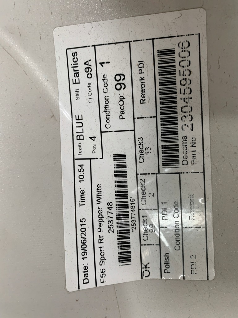 фото №7, Mini f56 s sport бампер задний