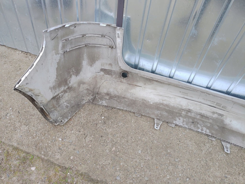 фото №11, Бампер задняя задний opel zafira b z157 серебристый