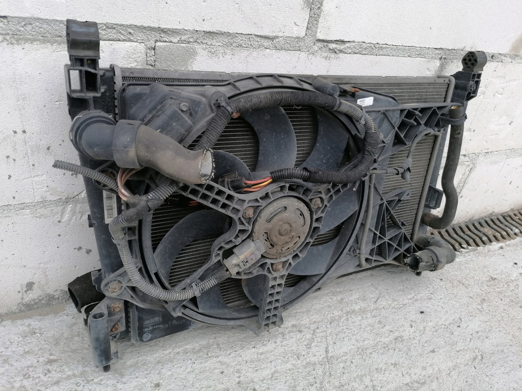 фото №7, Комплект радіатор + вентилятор opel corsa c 1,3cdti