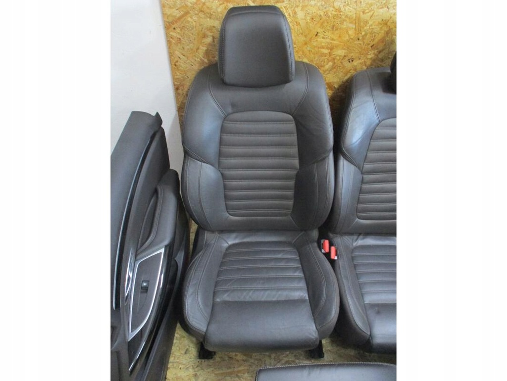 фото №2, Сиденье сиденья заднее сиденье обшивки салон renault espace v 5 кожа коричневый 7 человек