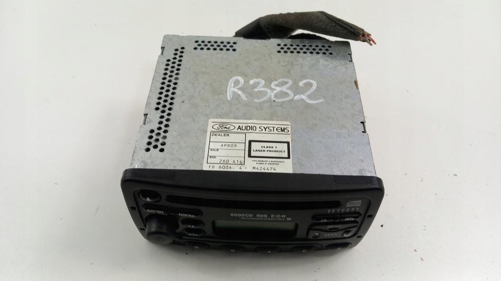 фото №2, Ford радіо puma cd 6000cd ys4f18c815ad