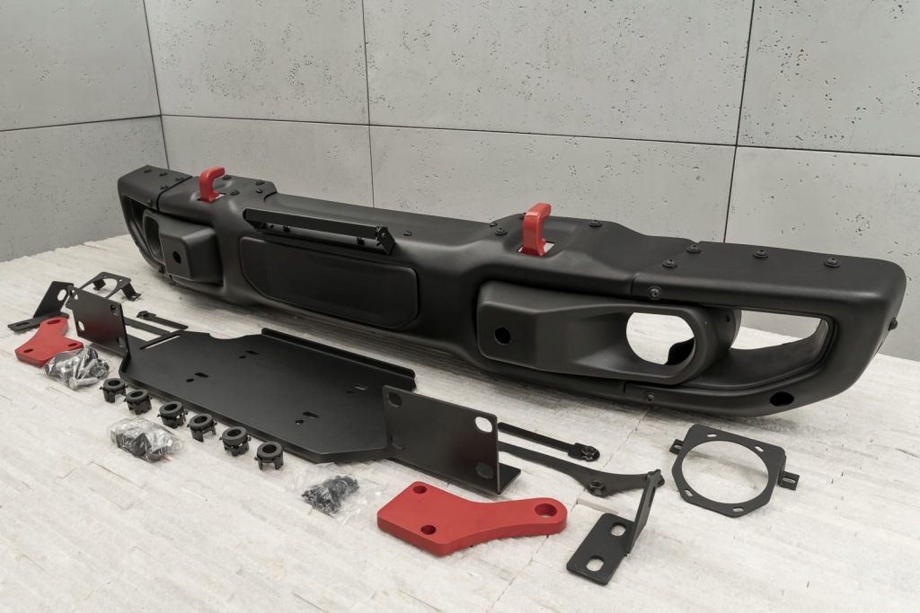 фото №6, Бампер перед сталь rubicon pdc jeep wrangler jl