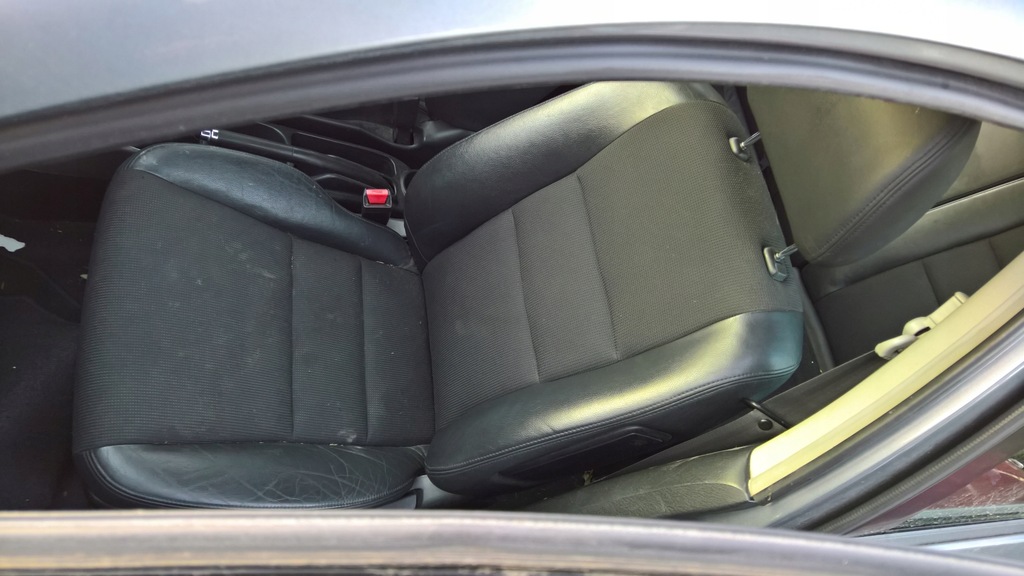 фото №5, Сиденье передний левый перед honda civic vii полукожа