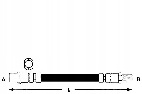 фото №12, Шланг гальмівний samko 6t46904
