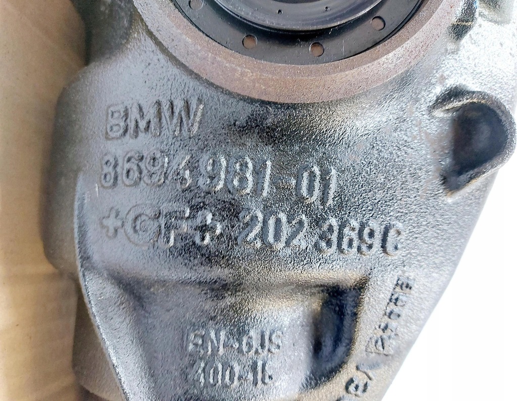 фото №8, Bmw x6 f16 x5 f15 18r. мост приводной дифференциал задняя 3.15 7636992