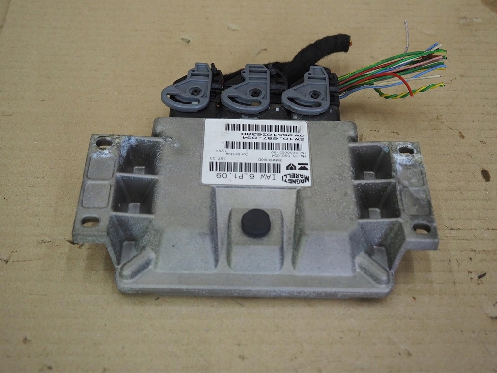 фото №7, Peugeot 206 cc 2.0 16v бортовий комп'ютер двигуна 9651626380