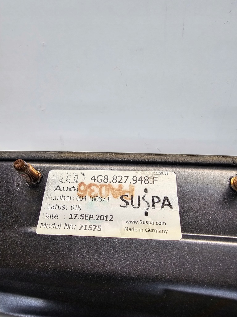 фото №8, Механизм выдвижения спойлер крышки багажника audi a7 4g 4g8827948f