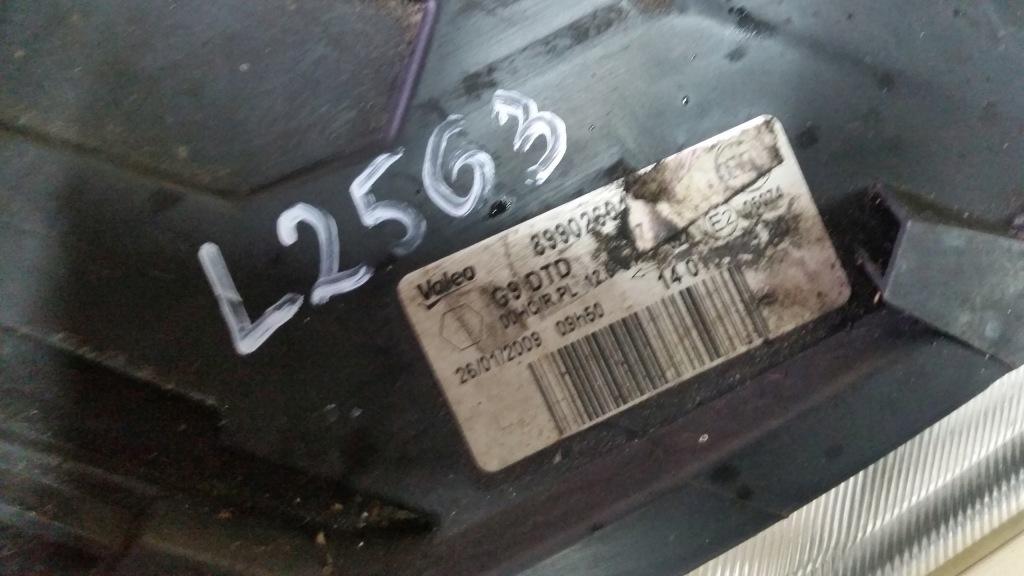 Scudo jumpy expert 06-16 rok правая лампа перед Киев