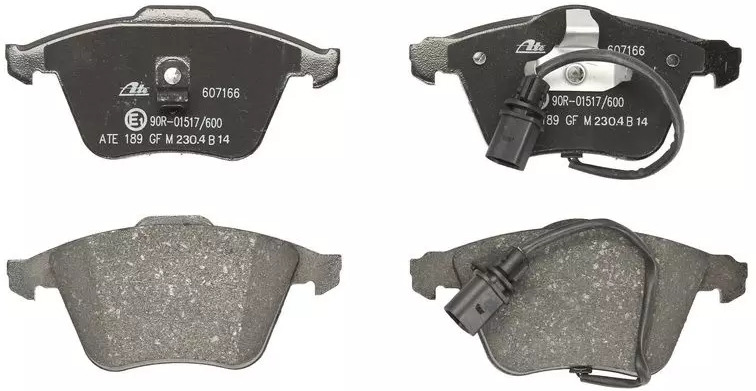 фото №1, Ate тормозные колодки ham перед audi a6 c5 allroad quattro