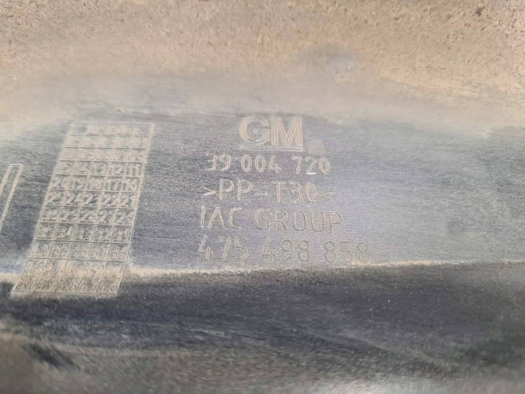 фото №10, Молдинг накладка поріг пороги права corsa e opc z190