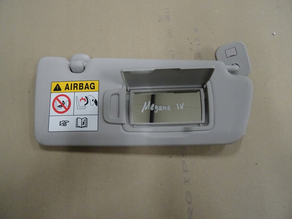 фото №1, Права захист сонцезахисна козирок megane iv