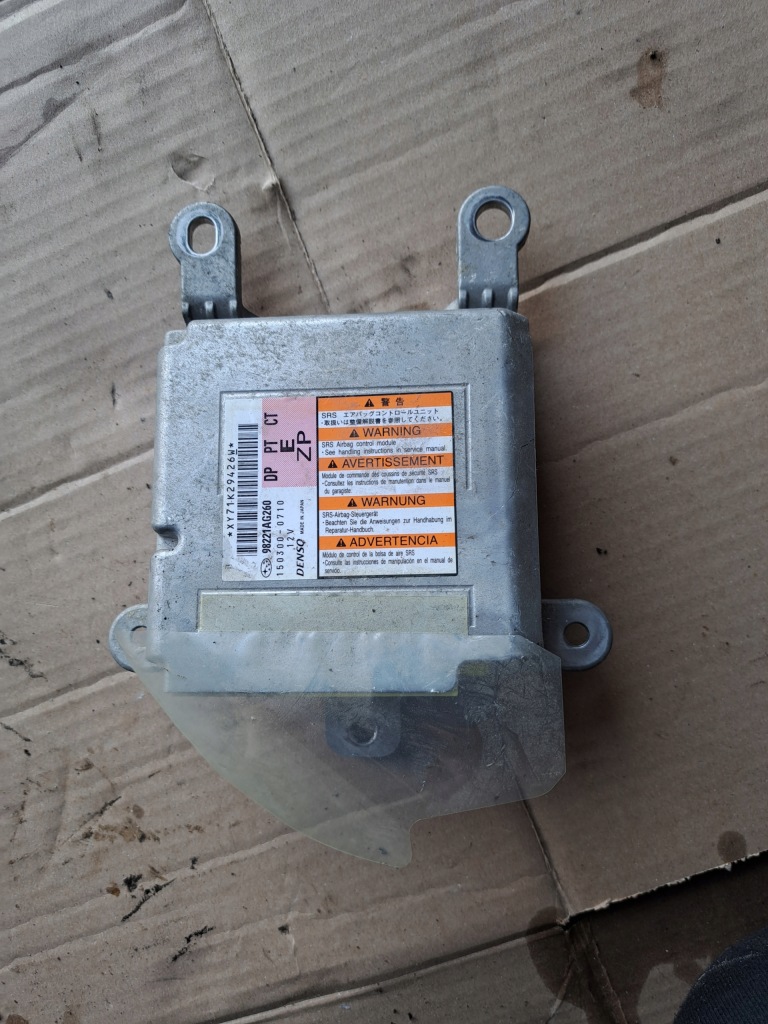 фото №1, Модуль датчик подушка безопасности subaru legacy iv 98221ag260