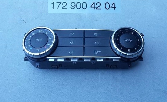 фото №1, Панель кондиционера mercedes slk r172 1729004204