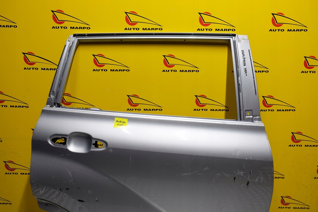 фото №9, Toyota highlander 2019 2020- двері задня праве usa