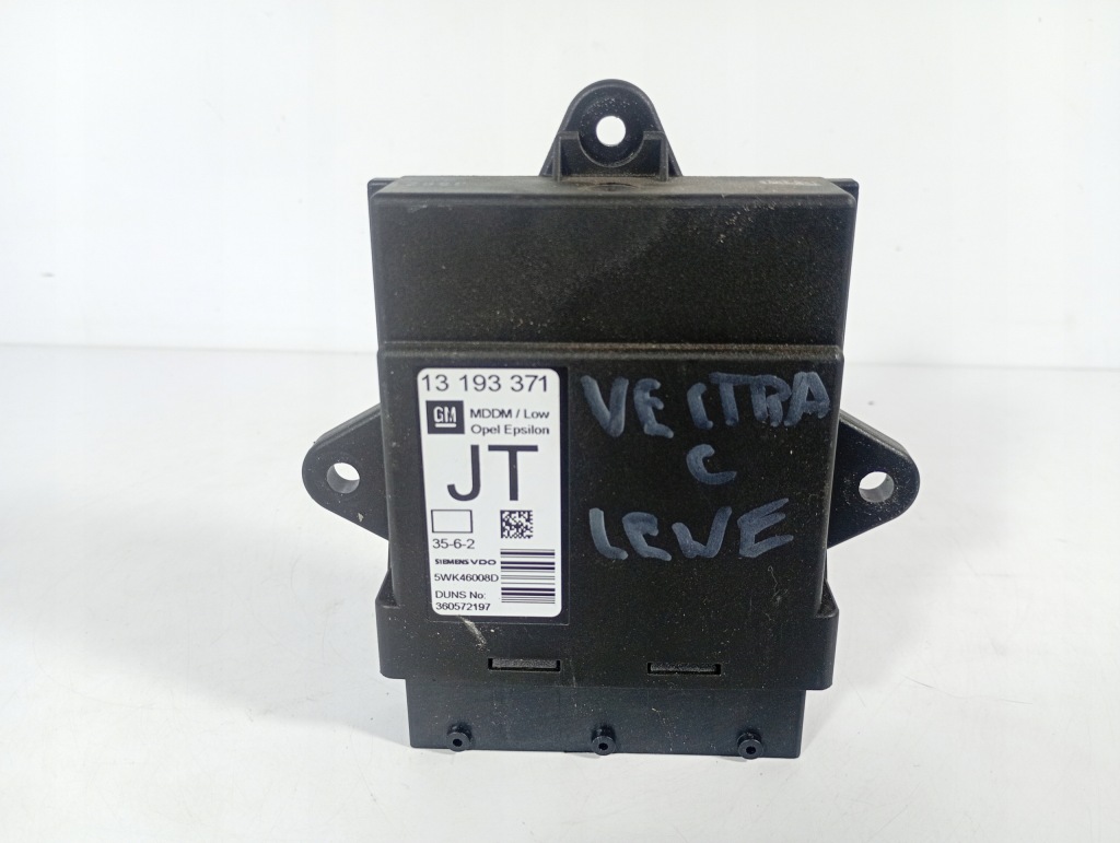 фото №1, Opel vectra c 02-08 модуль двері лівий оригінальний номер 13193371