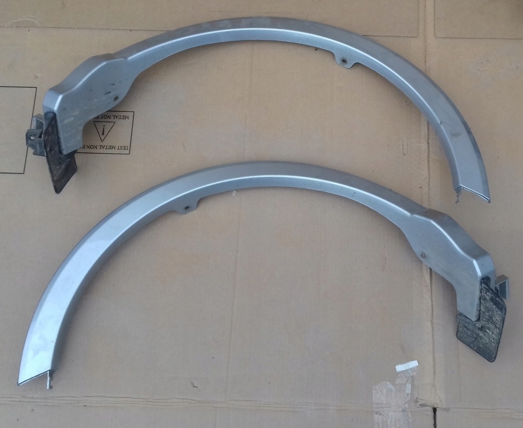 фото №1, Toyota rav iv lift молдинг крила задня ліва права