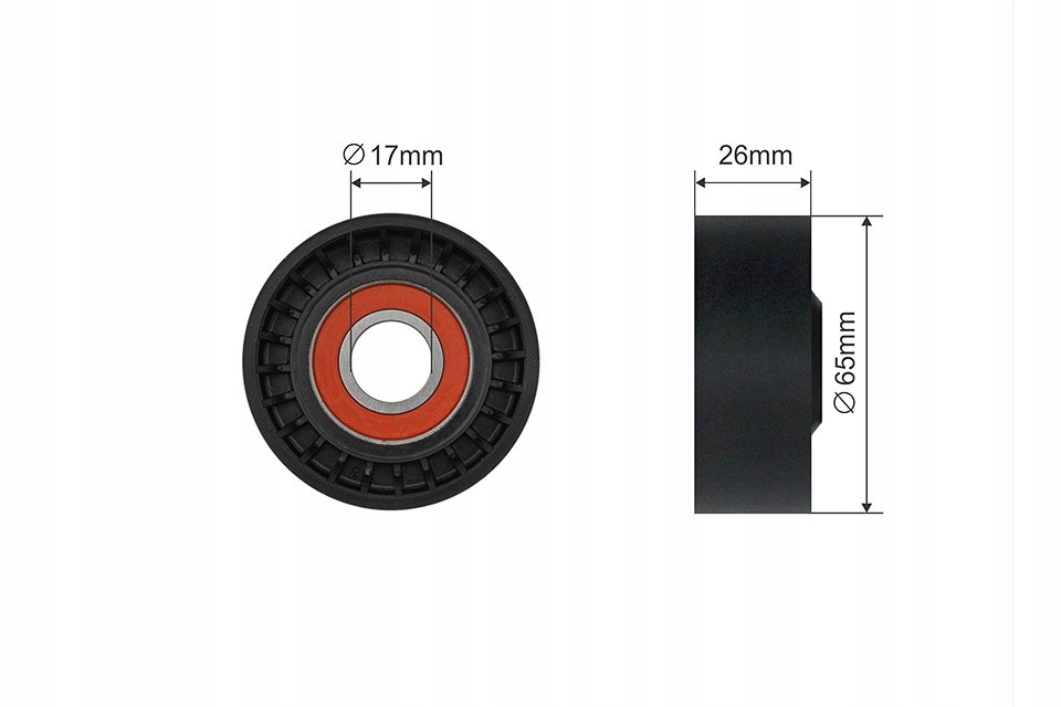 фото №1, Ролик ремінь багаторучейковий renault megane iii 09-, nissan note 13- 1.5 dci