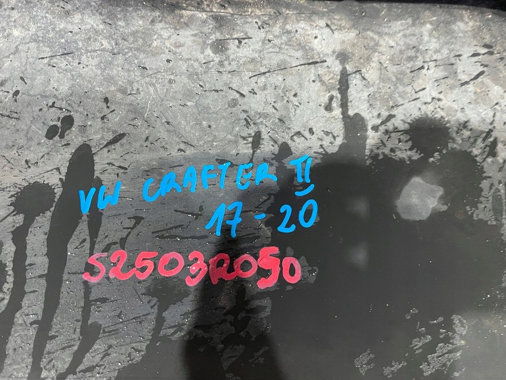 фото №10, Vw crafter ii 2 7c 16- бампер перед передний решётка радиатора