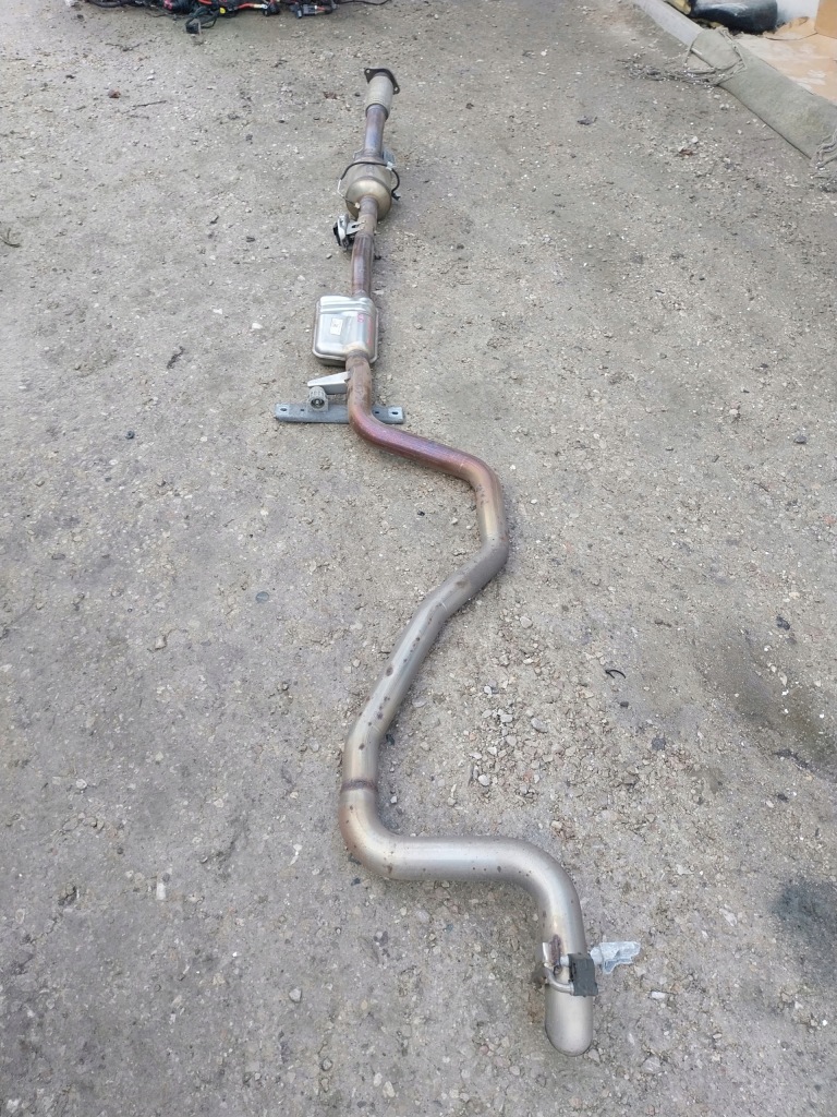 фото №1, Mercedes w177 2.0 cdi 654920 гаситель конечный труба выхлопная катализатор полный