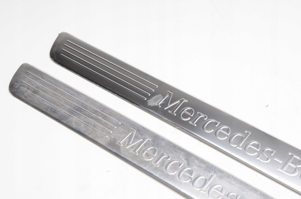 фото №6, Mercedes w246 накладки пороговые передние