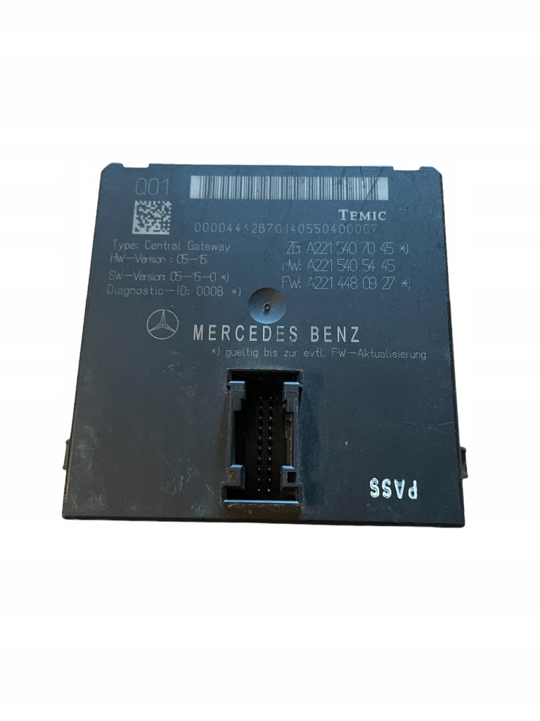 фото №1, Модуль комфорту mercedes-benz оригінальний номер a2215407045