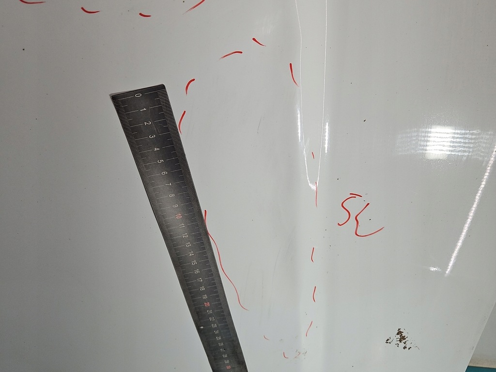 фото №8, Капот передняя dodge caravan v 10-20 белый pw7