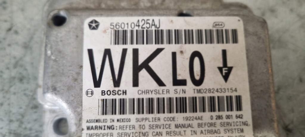 фото №8, Модуль подушка безопасности 04896233 ad do jeep wk