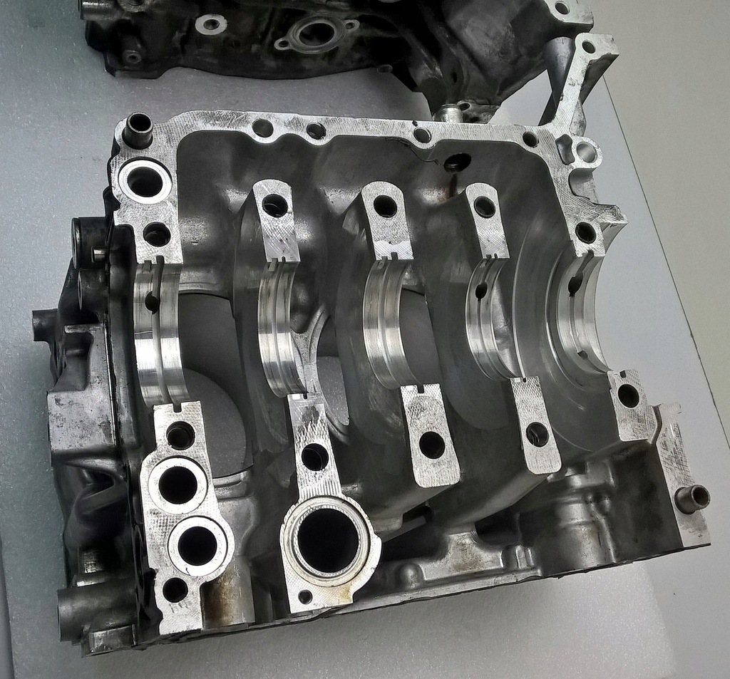 фото №10, Subaru wrx sti 2.5t шортблок ej25 ej257 b25c 705 блок двигателя оригинальный номер