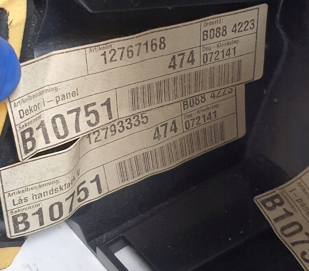 фото №7, Панель приладів приладова консоль saab 9-3 93 ii europa