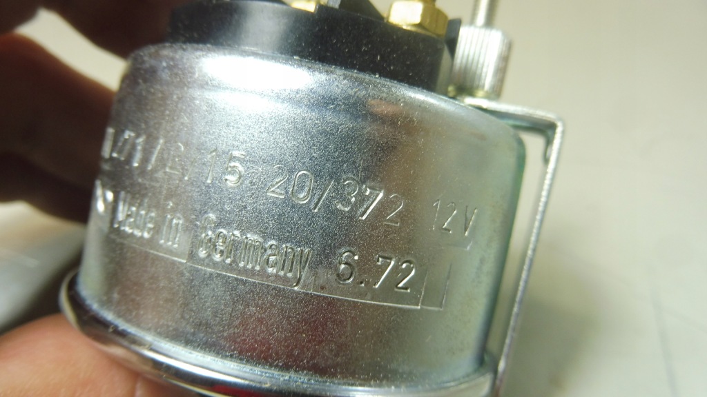 Приборная панель указатель топлива vdo 301/271/2/15 retro 12v с Разборки