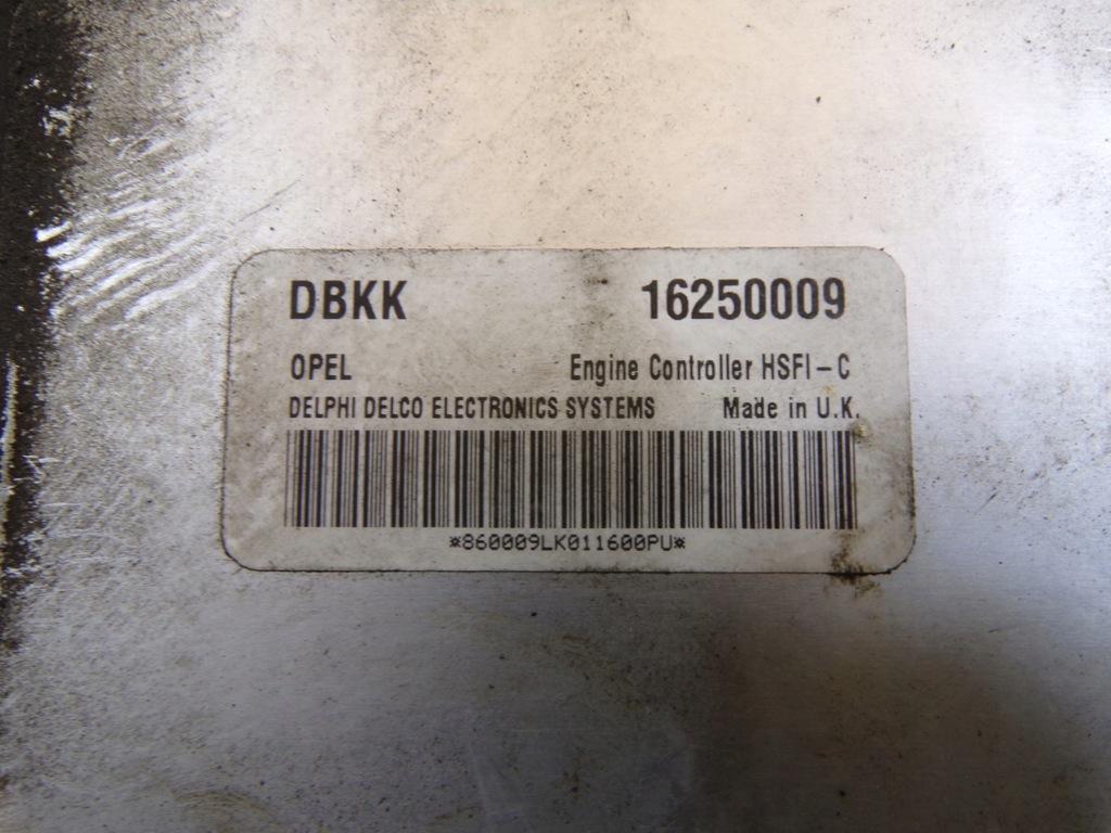 фото №5, Набор стартовый opel zafira b 1.6b 1625000q dbkk