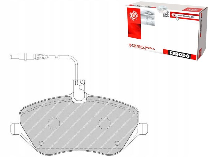 фото №1, Ferodo fdb1726 набор тормозных колодок тормозных, тормоза дисковые