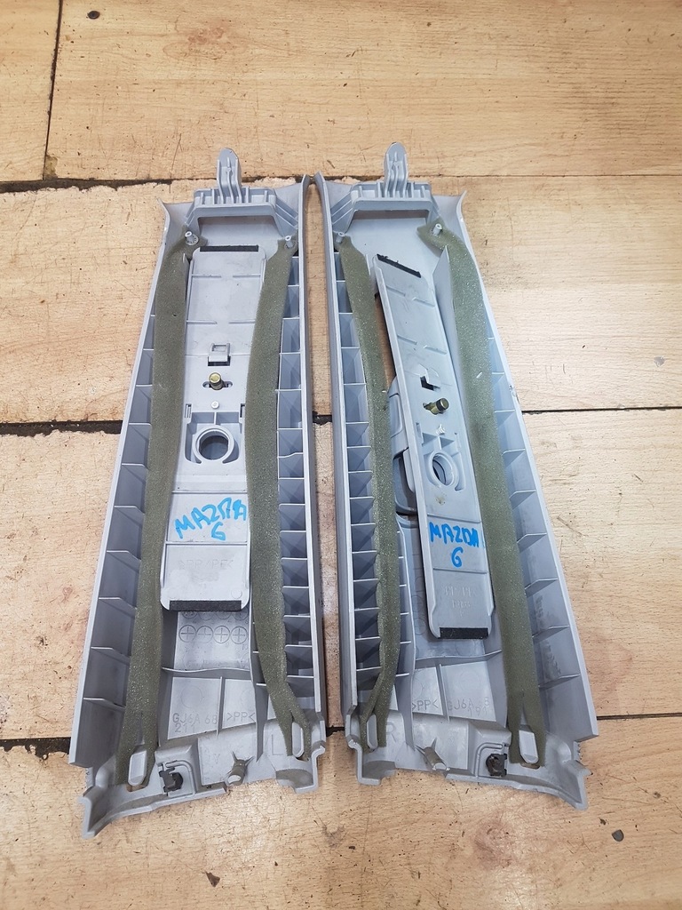 фото №12, Защита стойка перед задняя 10szt комплект mazda 6 gg