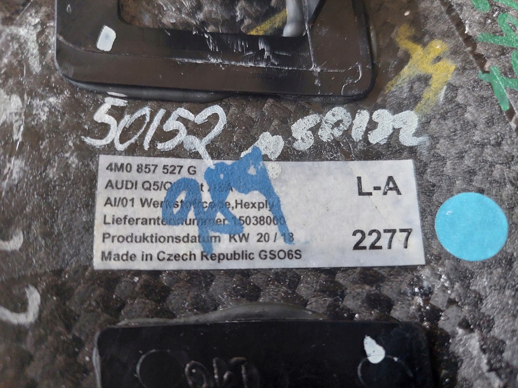 фото №12, Корпус зеркало - левая - карбон - audi q7 ii - sq7 - audi q5 ii - sq5- 4m0