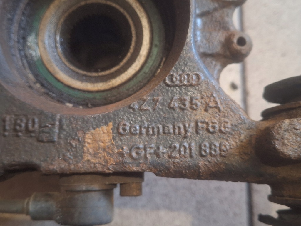 фото №12, Ступиця поворотний кулак джгут датчик abs ліва задня audi a6 c5 allroad