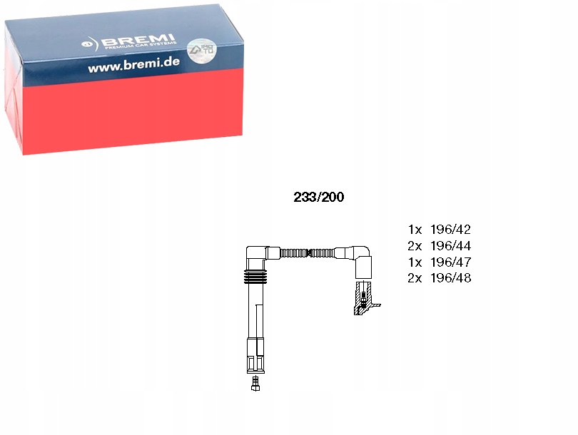фото №1, Дроти запалювання vw bremi