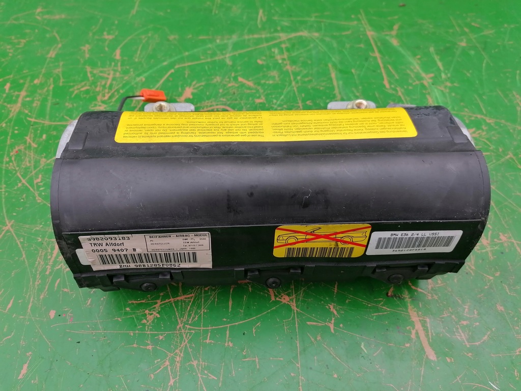 фото №1, Подушка пассажира подушка безопасности bmw e36 sedan touring