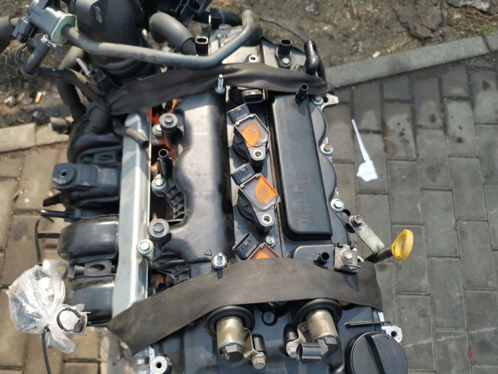 фото №8, Двигатель kompletny toyota yaris ii iii auris ii 1.33 1nr